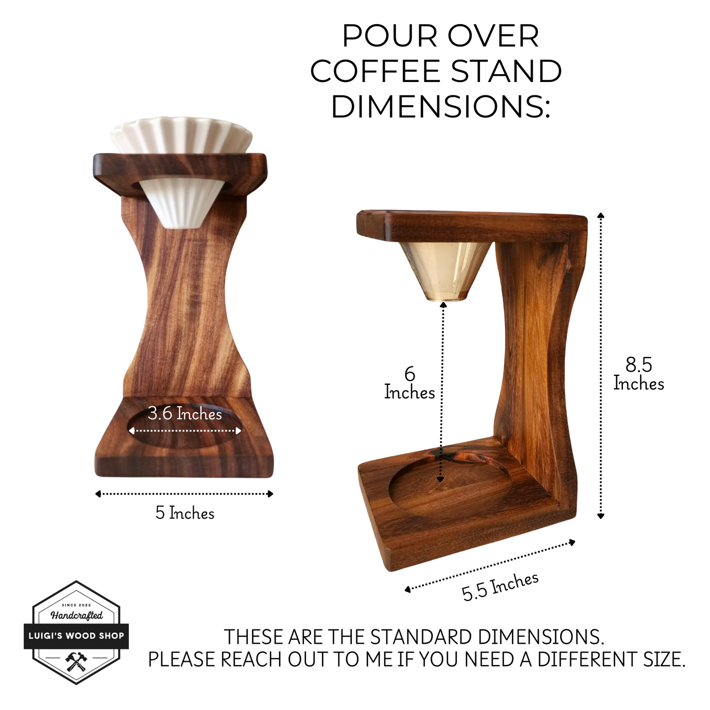 Pour Over Coffee Stand -