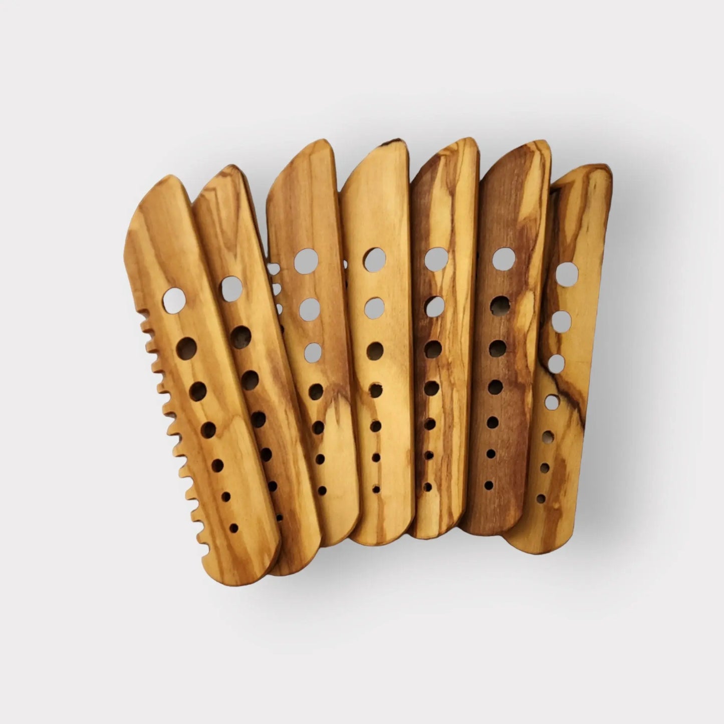 Olive Wood Herb Stripper -