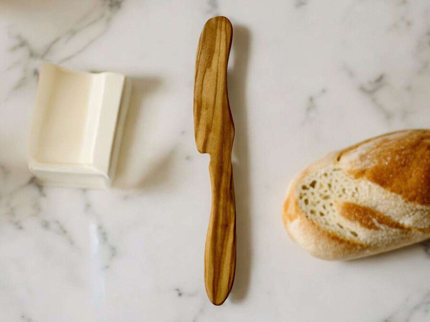 Olive Wood Butter Knife -