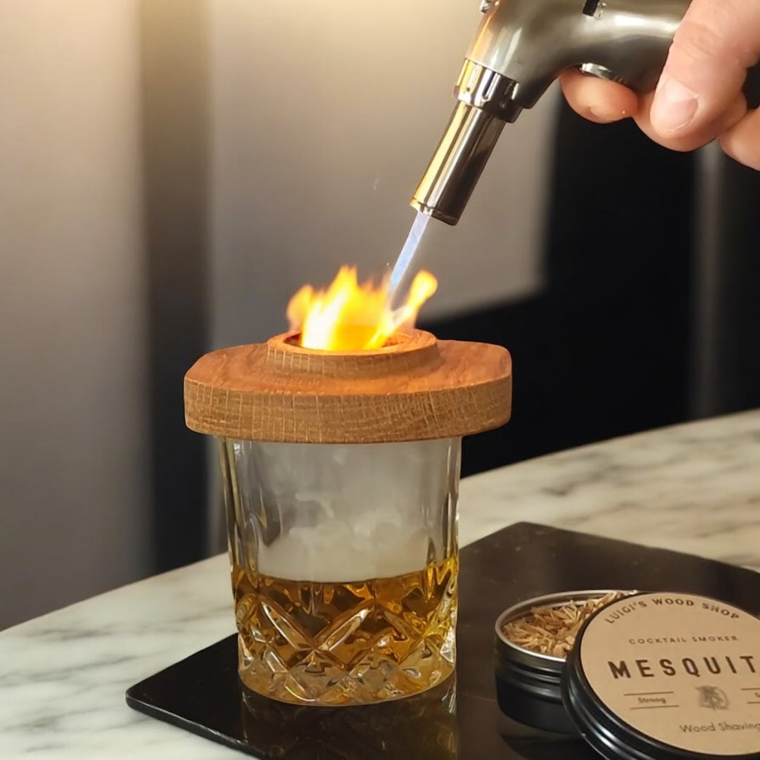 Cocktail Smoker Kit - Luigi's Wood Shop