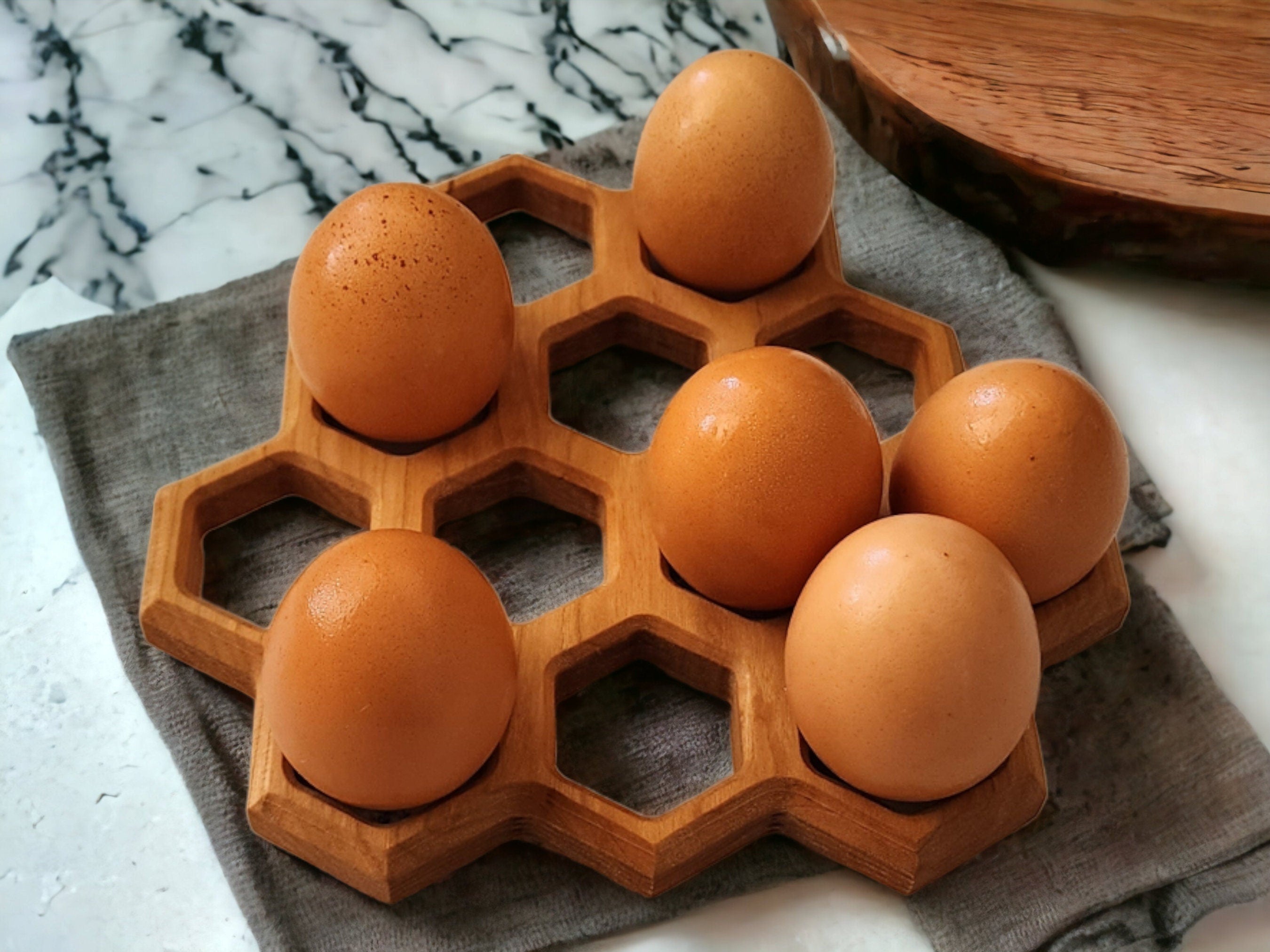 Honeycomb Egg Holder