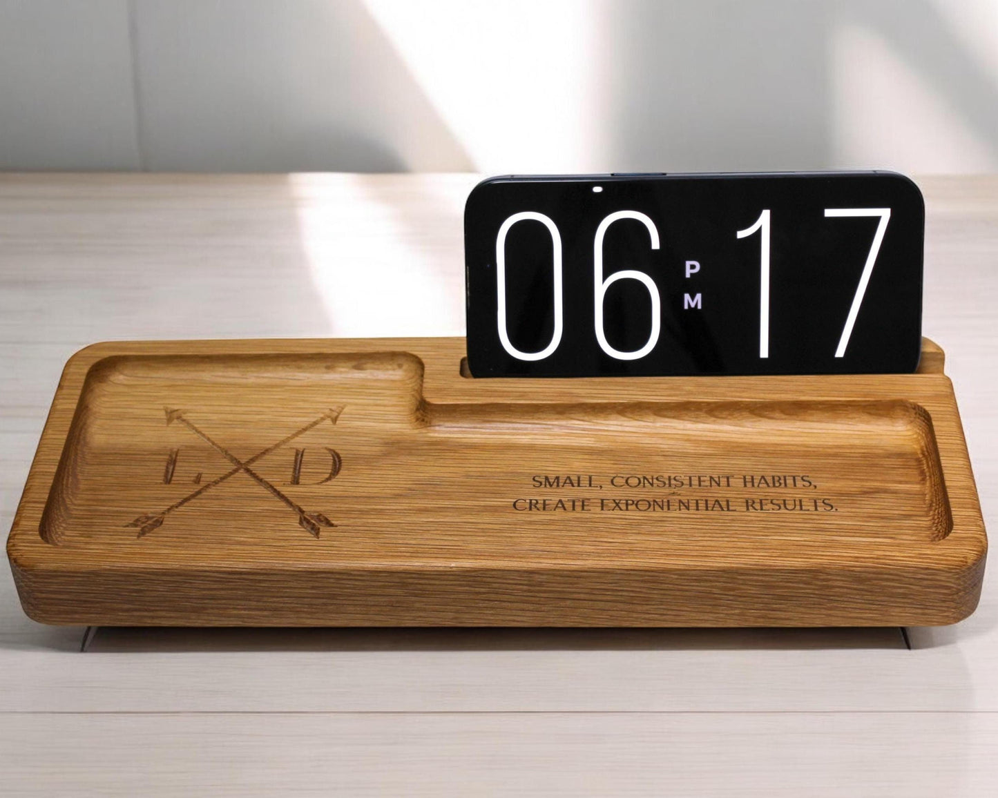 Personalized Phone Stand Tray -