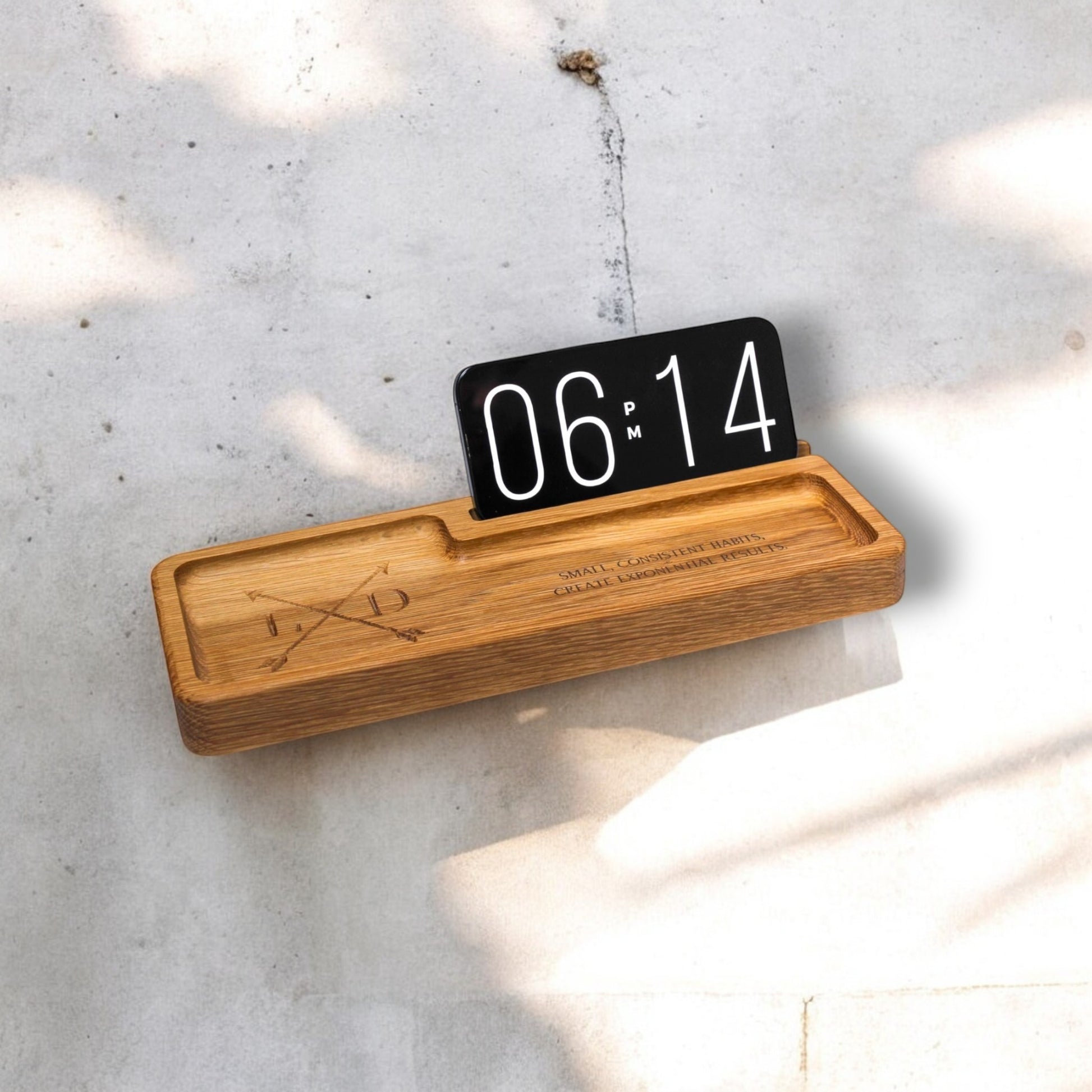 Personalized Phone Stand Tray -