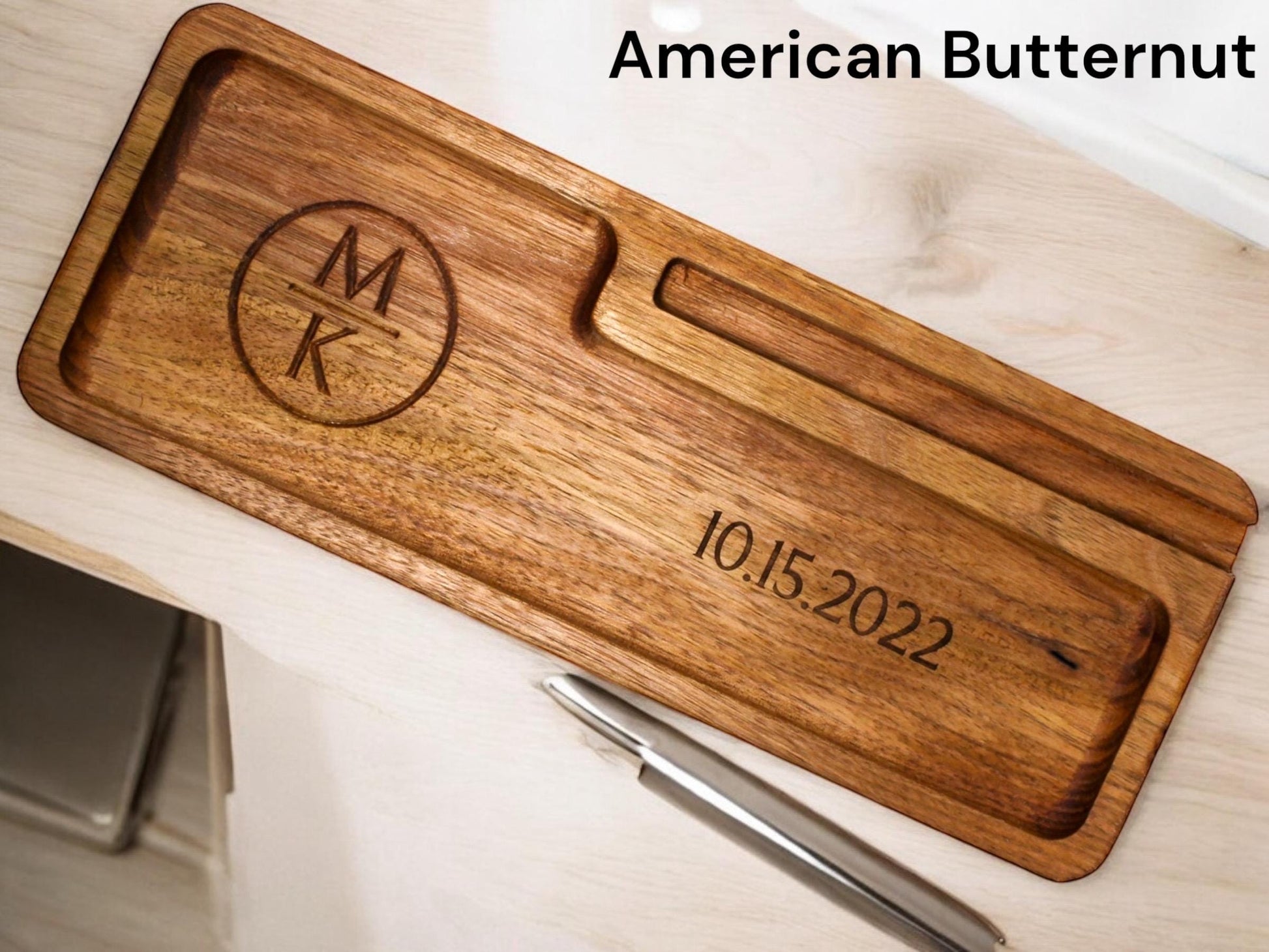 Personalized Phone Stand Tray -