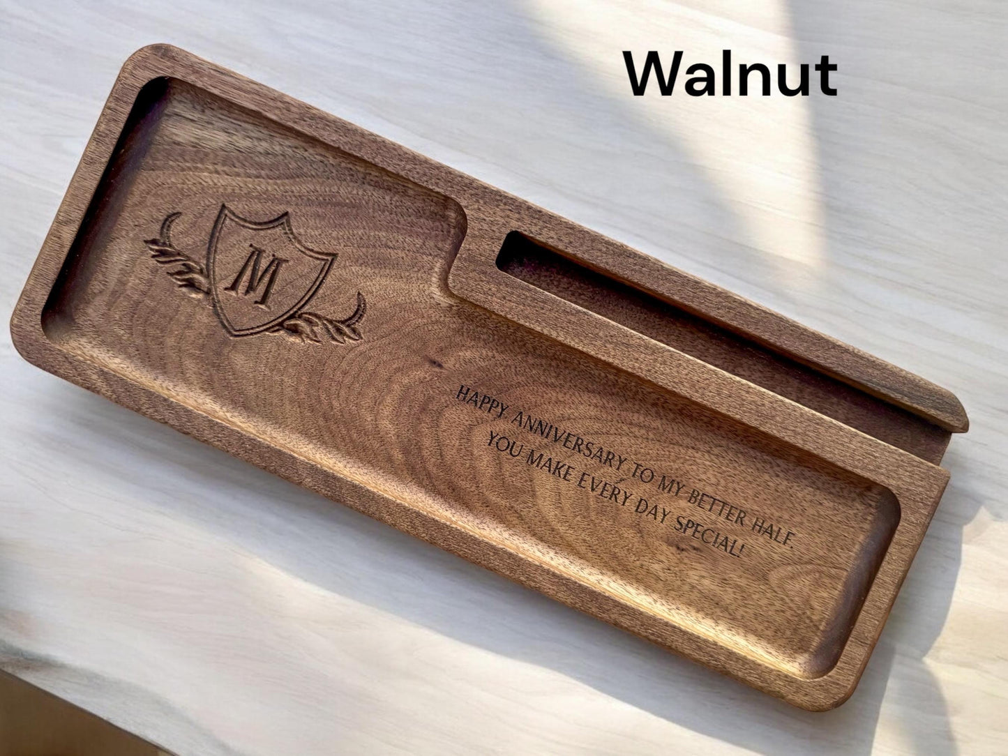 Personalized Phone Stand Tray -
