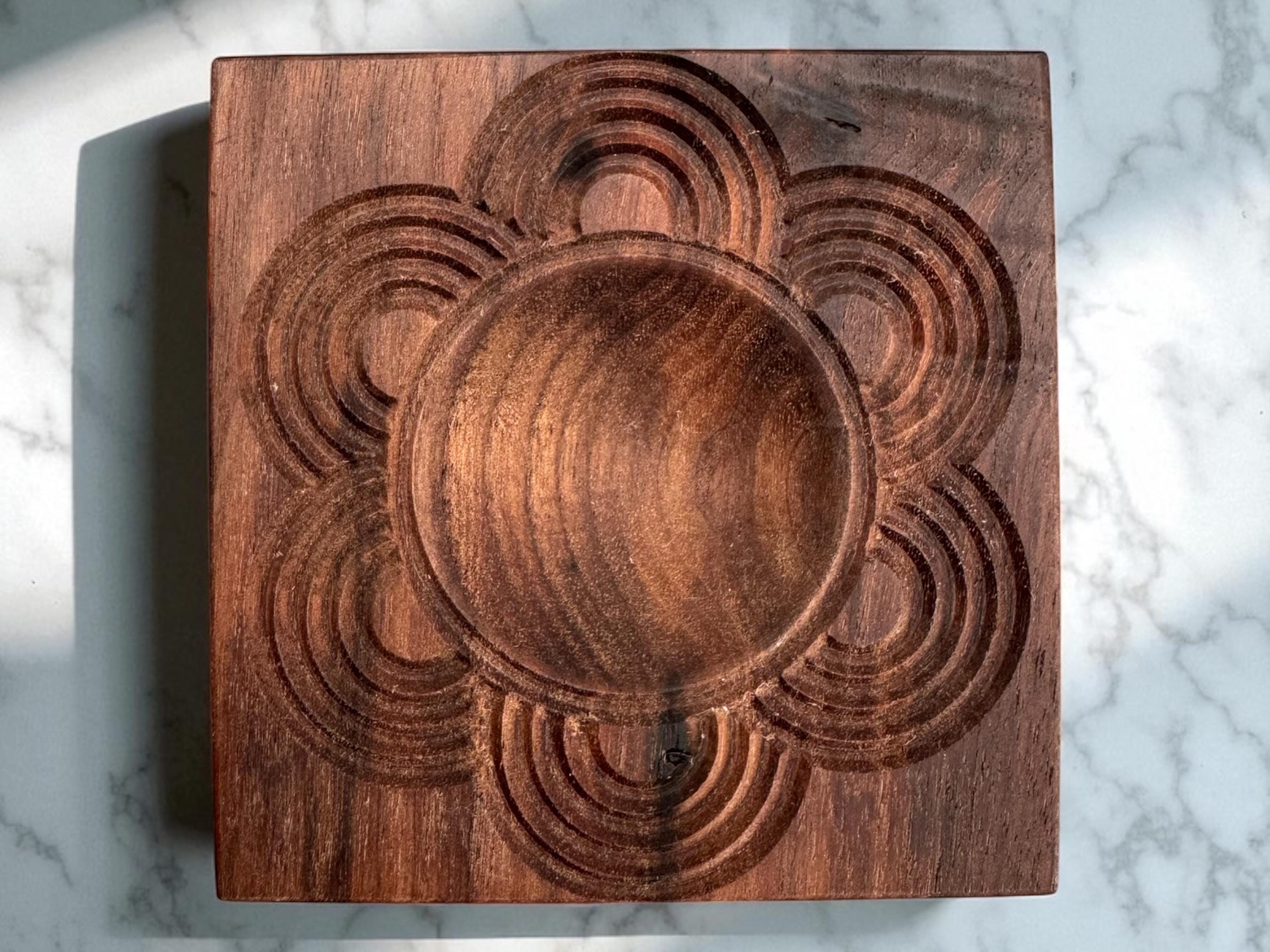 Ravioli Mold, Artistic Pattern Pasta Maker, Solid Hardwood Kitchen Tool, Handcrafted Homemade Pasta, Gift Idea