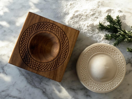 Ravioli Mold, Artistic Pattern Pasta Maker, Solid Hardwood Kitchen Tool, Handcrafted Homemade Pasta, Gift Idea