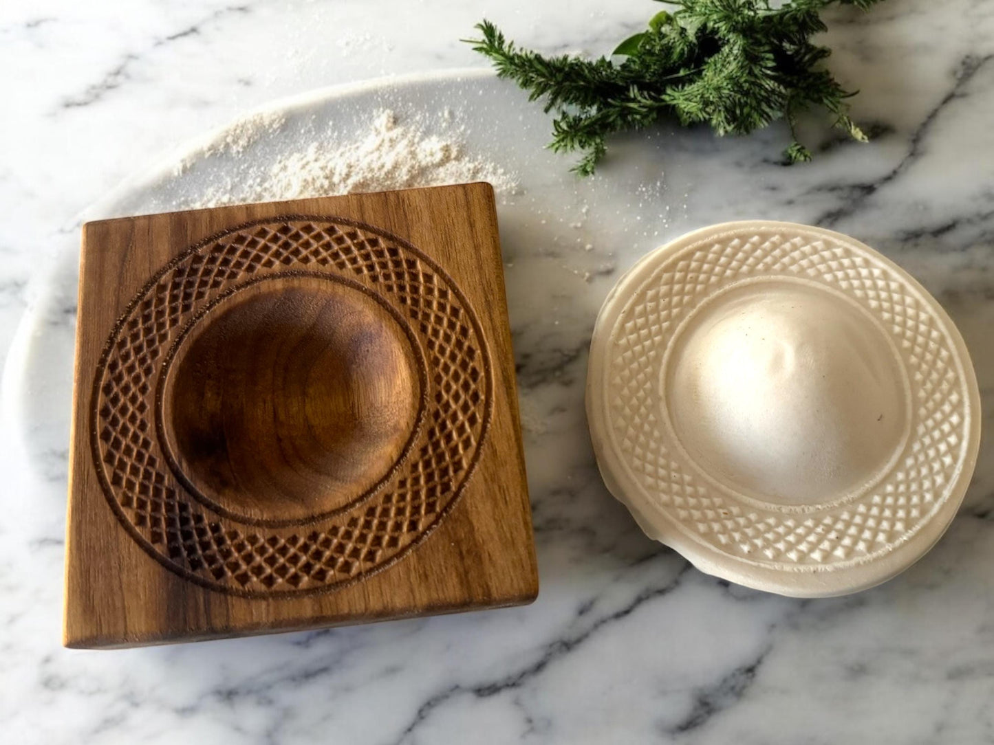 Ravioli Mold, Artistic Pattern Pasta Maker, Solid Hardwood Kitchen Tool, Handcrafted Homemade Pasta, Gift Idea