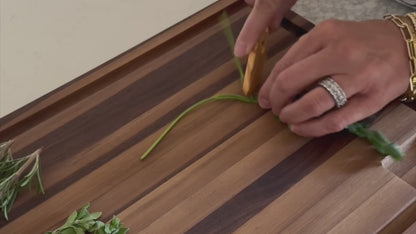 Olive Wood Herb Stripper